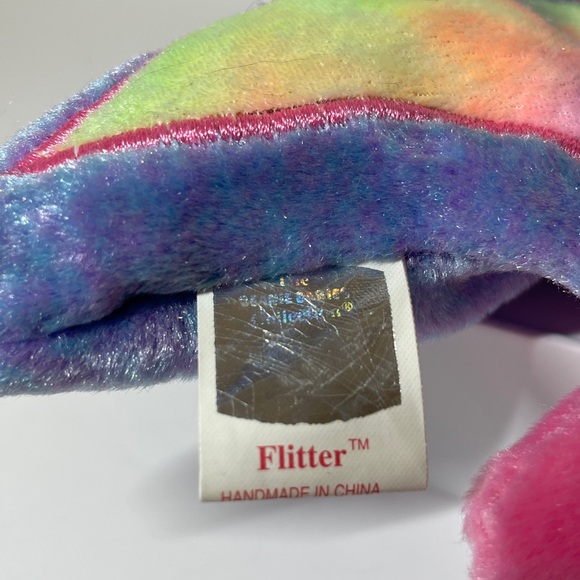 Ty Beanie Babies Flitter The Butterfly & Mini Flitter. Lot 2 - Picture 3 of 11